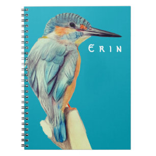 Cuaderno Nombre personalizado Bella Bird Notebook