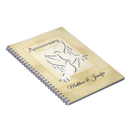 Cuaderno Nombre personalizado, bendiciones del aniversario 