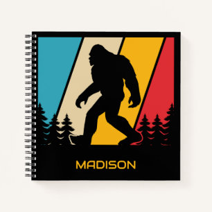Cuaderno Nombre personalizado Bigfoot