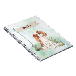 Cuaderno Nombre personalizado Cavalier King Charles Spaniel