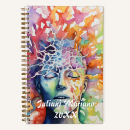 Cuaderno Nombre personalizado de Aura