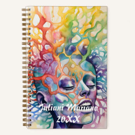 Cuaderno Nombre personalizado de Bliss