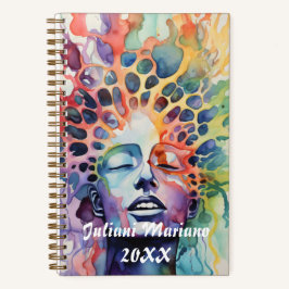 Cuaderno Nombre personalizado de límites borrosos