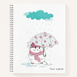 Cuaderno Nombre personalizado de pequeño martillo suave bla