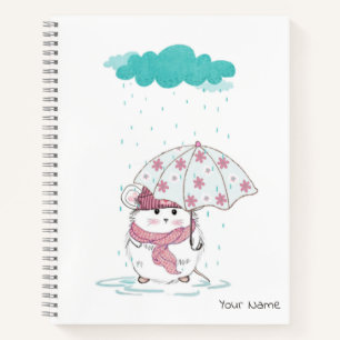 Cuaderno Nombre personalizado de pequeño martillo suave bla