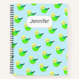 Cuaderno Nombre personalizado de regalo de regalo de Cute B