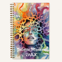 Cuaderno Nombre personalizado de Tranquil Dynamo