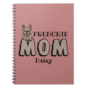 Cuaderno Nombre personalizado del Bulldog francés Lover