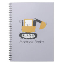 Nombre personalizado del Ilustracion de excavador