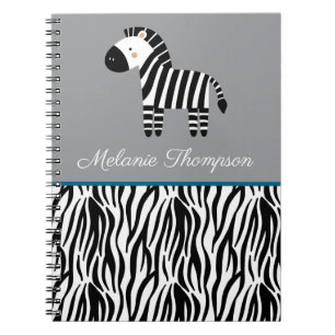 Cuaderno Nombre personalizado del patrón de impresión de ce