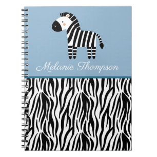 Cuaderno Nombre personalizado del patrón de impresión de ce