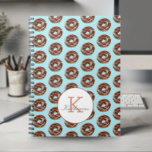 Cuaderno Nombre personalizado del patrón de salpicaduras de