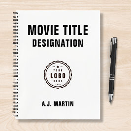 Cuaderno Nombre personalizado del Personalizado del logotip