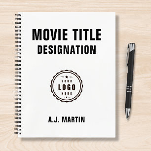 Cuaderno Nombre personalizado del Personalizado del logotip