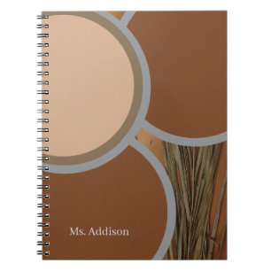 Cuaderno Nombre personalizado encuadernado en espiral