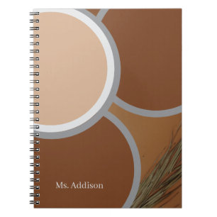 Cuaderno Nombre personalizado encuadernado en espiral