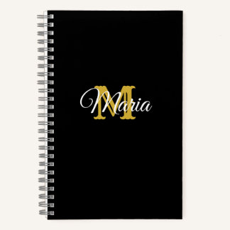 Cuaderno Nombre personalizado inicial