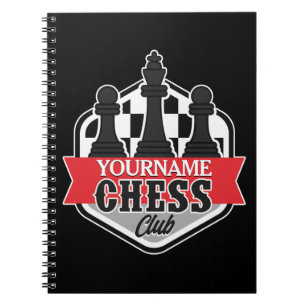 Cuaderno NOMBRE personalizado Jaque mate de ajedrez