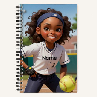 Cuaderno Nombre personalizado Listo Juega