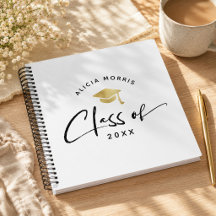 Nombre personalizado moderno graduación guión tend