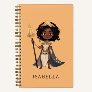 Cuaderno Nombre personalizado: Pequeño guerrero caballero a