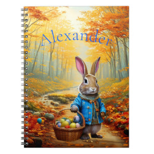 Cuaderno Nombre personalizado Peter the Easter Bunny