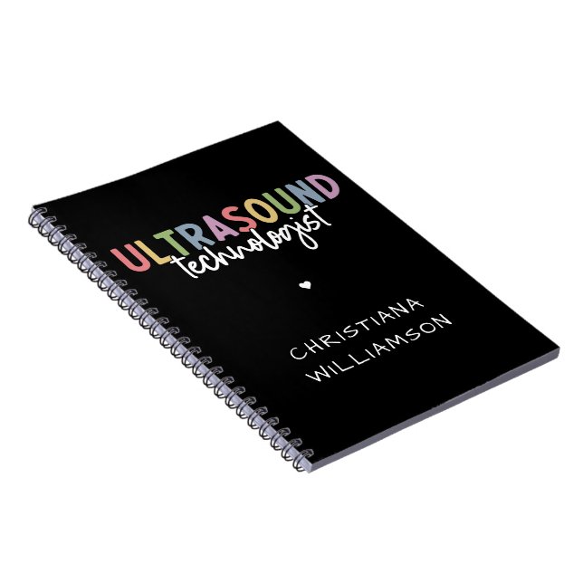 Cuaderno Nombre personalizado Regalos de Tecnólogos de Ultr (Lado Derecho)