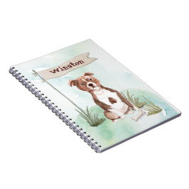 Cuaderno Nombre personalizado Staffordshire Bull Terrier Ma