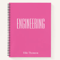 Nombre rosa de papel de papel de ingeniería person