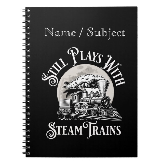 Cuaderno Nombre - Sigue Jugando Con El Ventilador Del Ferro (Frente)