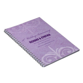 Cuaderno Nombres personalizados, 50 aniversario Boda a pare