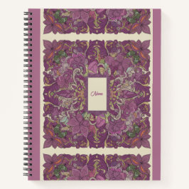 Cuaderno Nooracle Plum Intricate Growth Journal