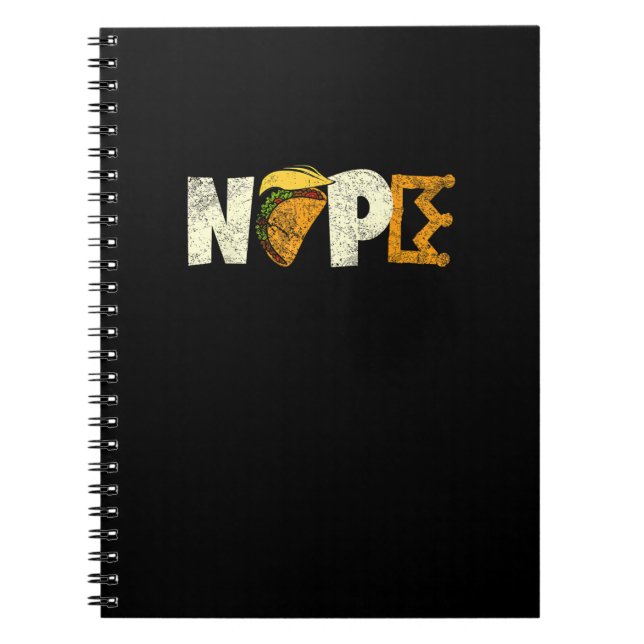 Cuaderno Nope No Kings In America We The People Political  (Frente)