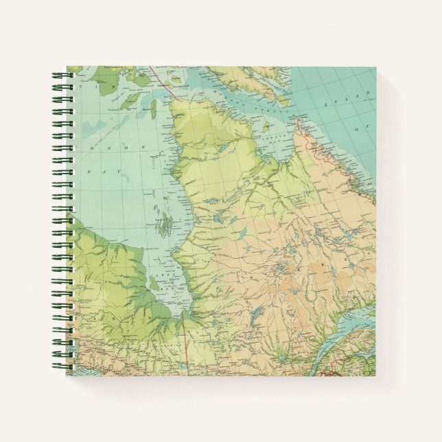 Cuaderno Noreste de Canadá (Anverso)