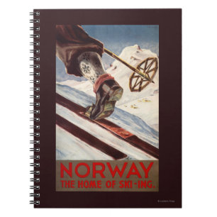 Cuaderno Noruega - el hogar del esquí