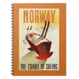Cuaderno Noruega - la cuna del esquí