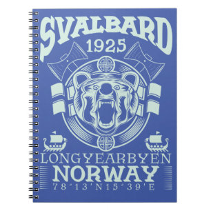 CUADERNO NORWAY SVALBARD LONGYEARBYEN - OSO POLAR