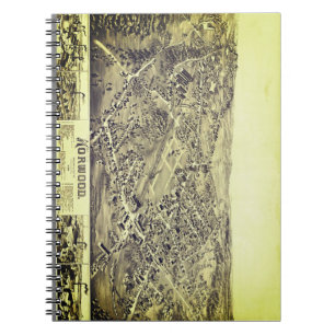 Cuaderno Norwood, MAMÁES Mapa de Vintage 1882