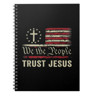 Cuaderno Nosotros El Pueblo Confiamos En Jesús - Bandera De