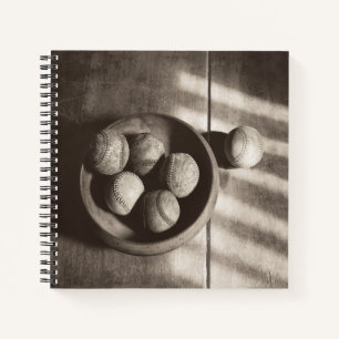 Cuaderno Nostalgia por el béisbol - Baseballs