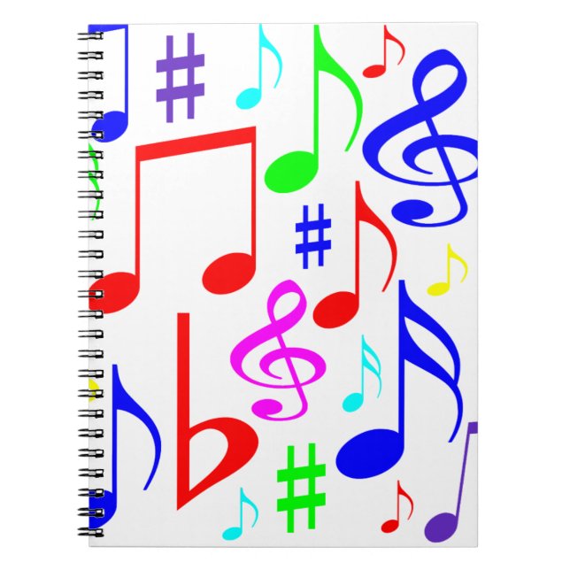 Cuaderno nota arcoíris (Frente)