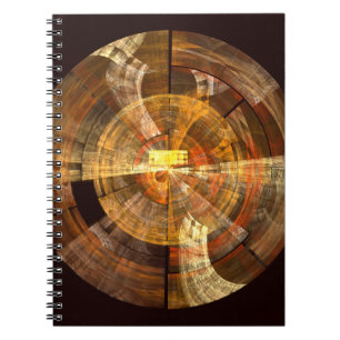 Cuaderno Nota de arte abstracta de integridad