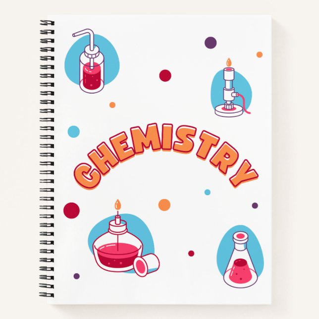 Cuaderno NOTA de composición estética de CHEMISTRY (Anverso)