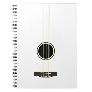 Cuaderno Nota de guitarra