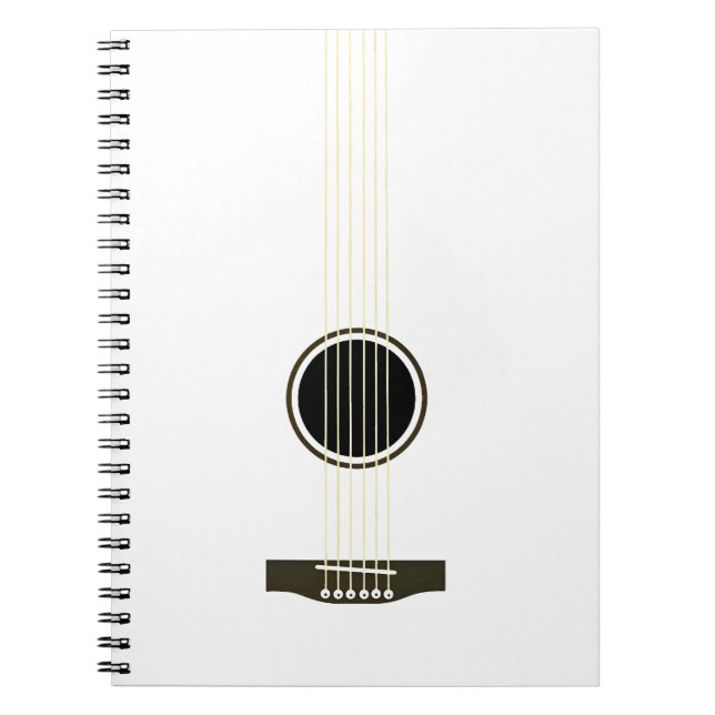 Cuaderno Nota de guitarra (Frente)