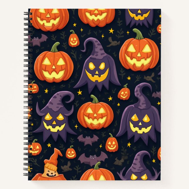 Cuaderno Nota de Halloween (Anverso)