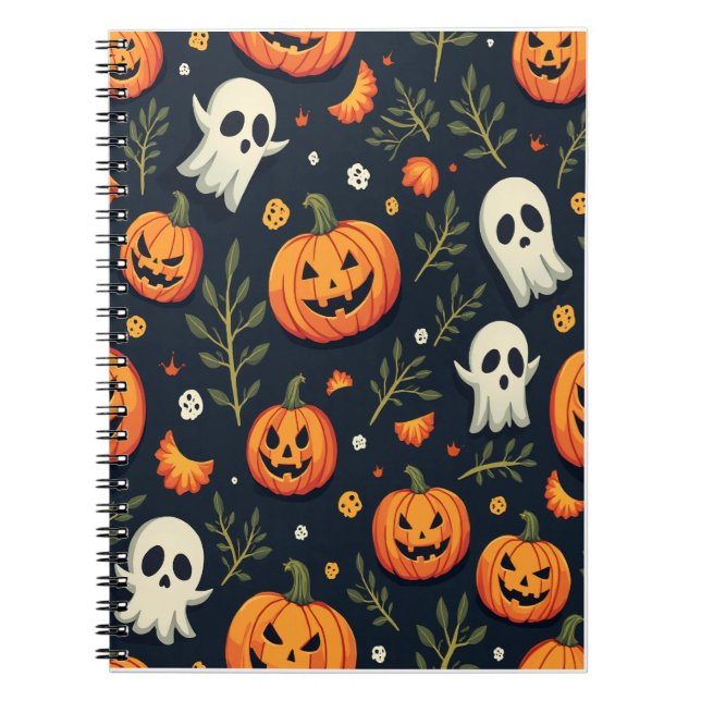 Cuaderno Nota de Halloween (Frente)