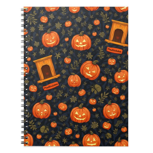 Cuaderno Nota de Halloween (Frente)