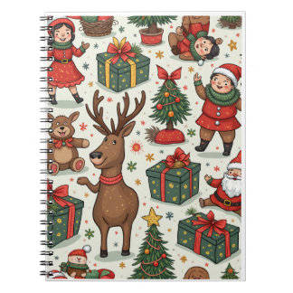 Cuaderno nota de navidades