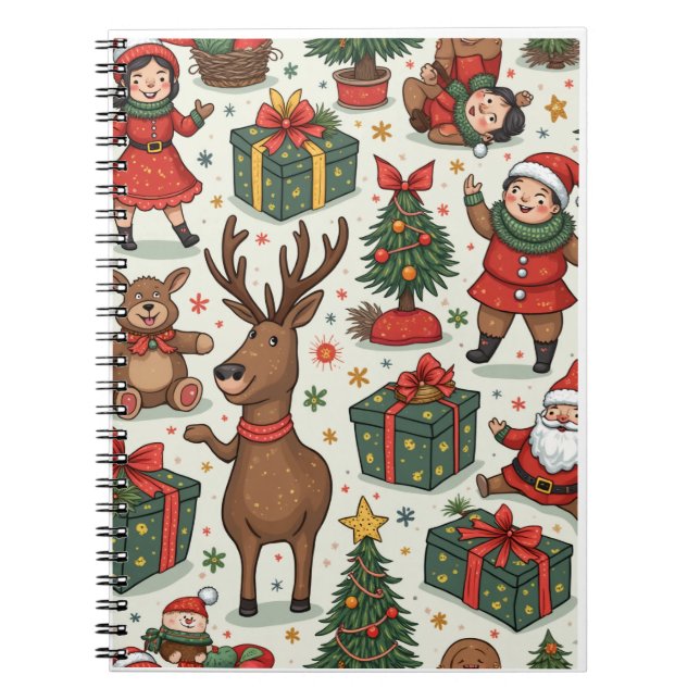 Cuaderno nota de navidades (Frente)